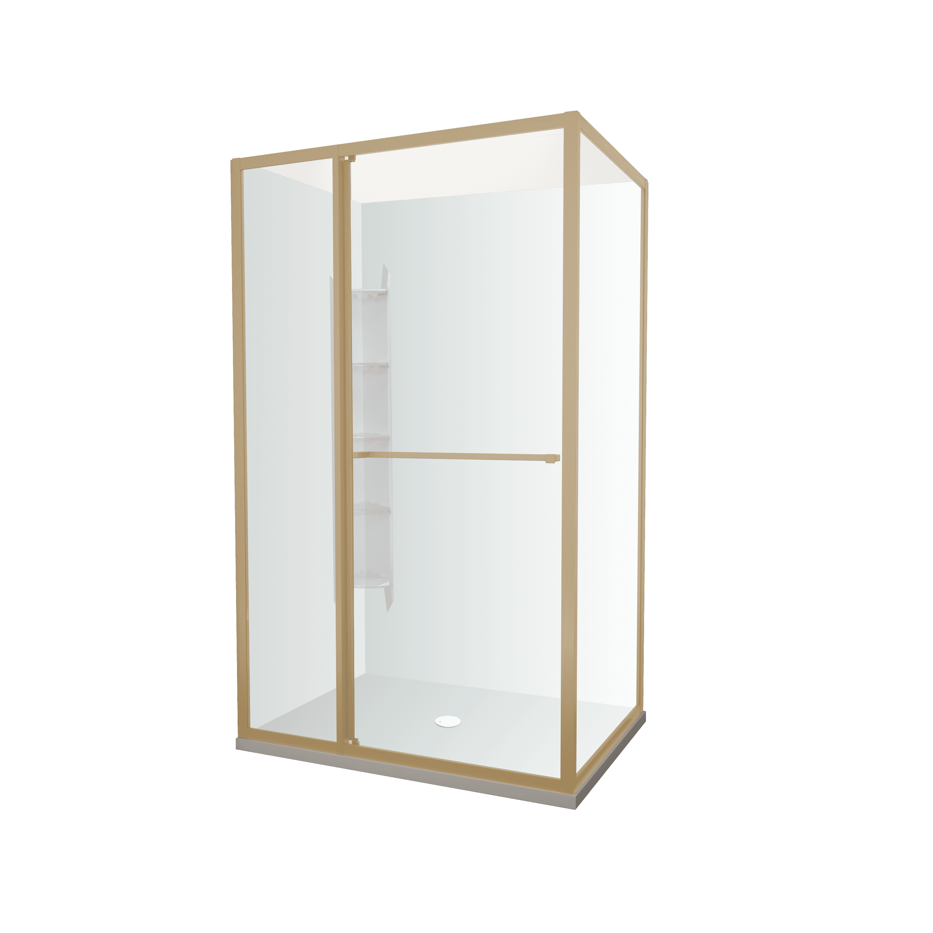 Tivoli InSlide Rectangular Corner Shower, 1200x1000mm, Right Hand - Image 2