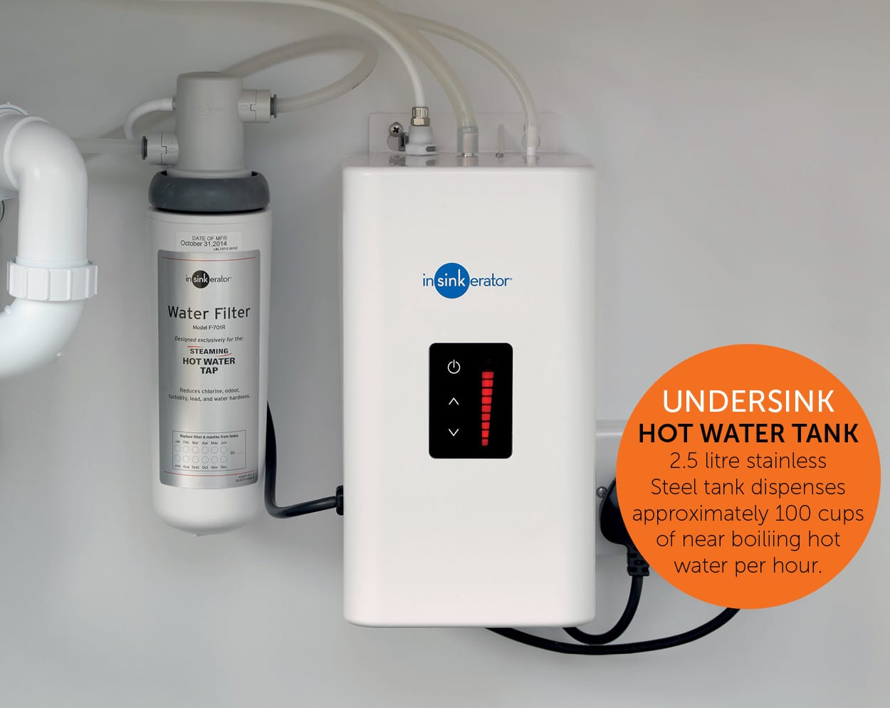 Insinkerator HC3300 Near-Boiling & Cold Filtered Water Tap - Image 3