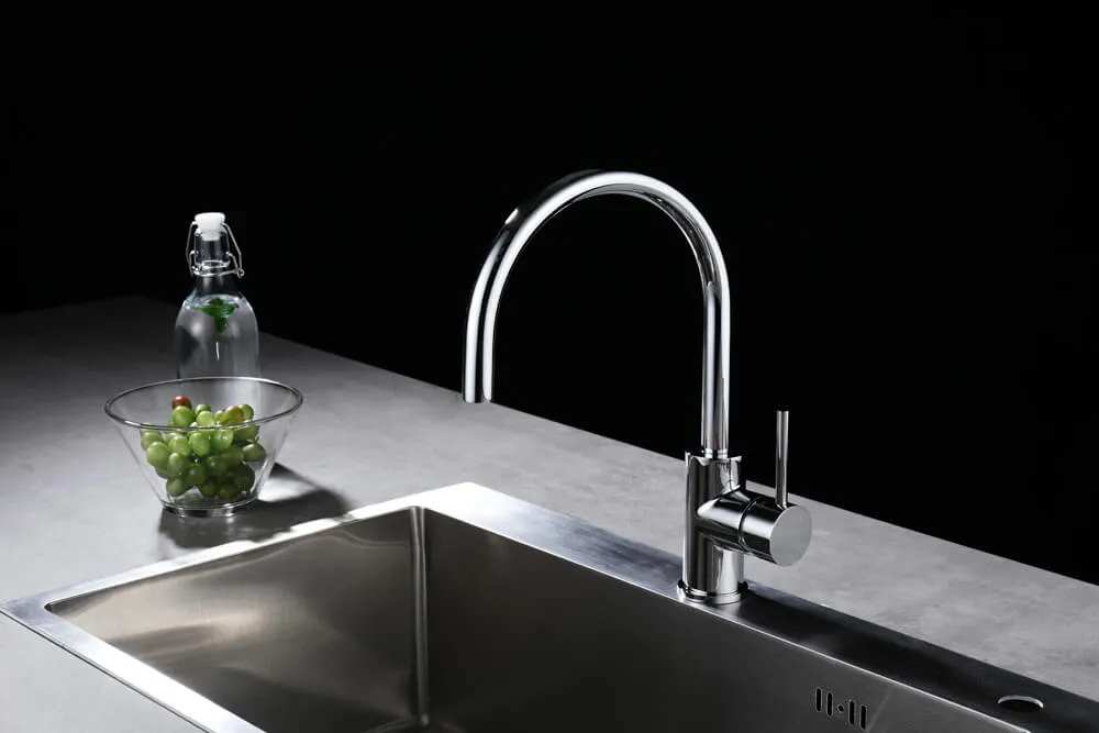 Watersino Pin Gooseneck Kitchen Mixer