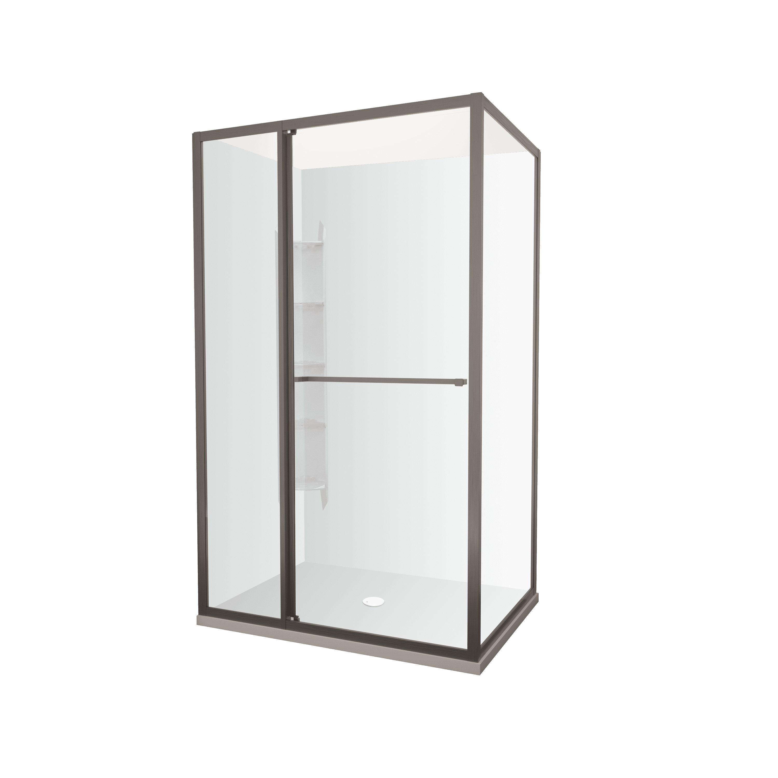 Tivoli InSlide Rectangular Corner Shower, 1200x900mm, Right Hand