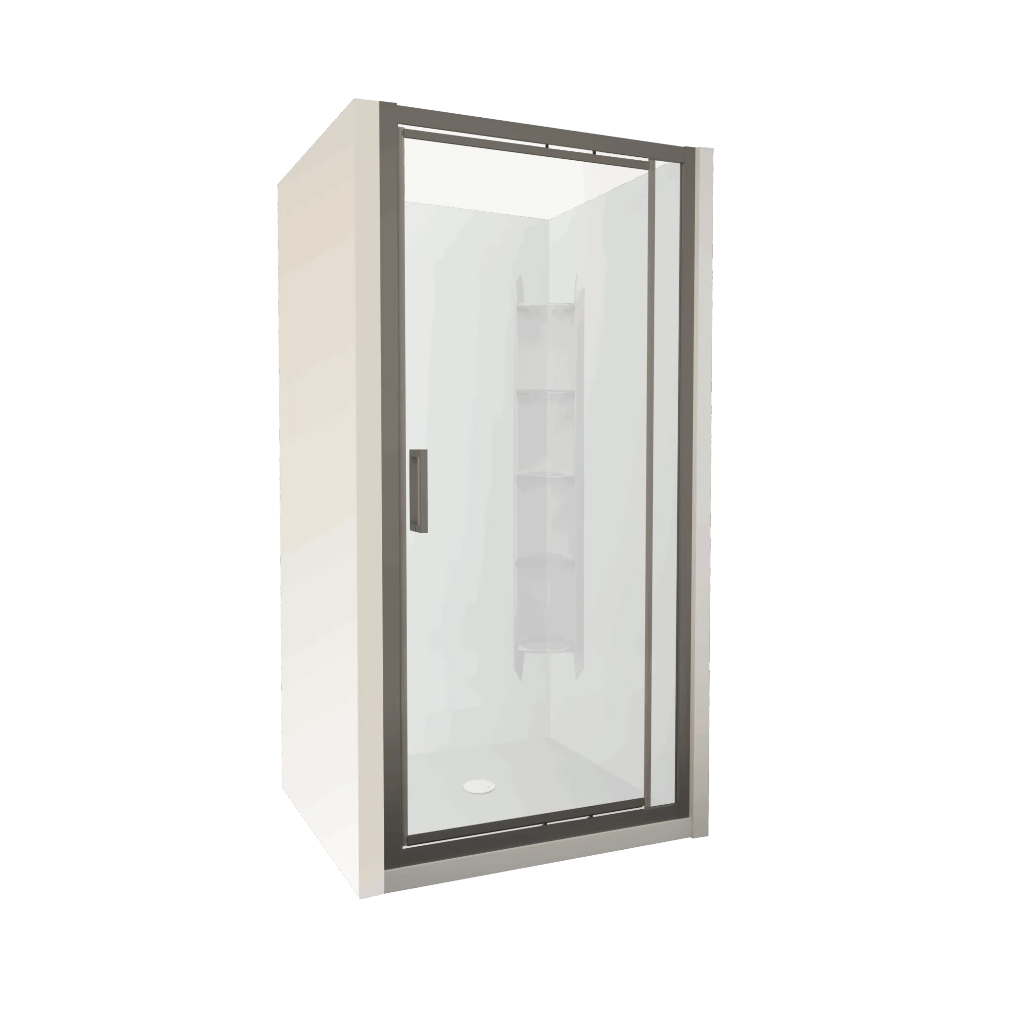 Tivoli InSwing Square Corner Shower, 1000x1000mm
