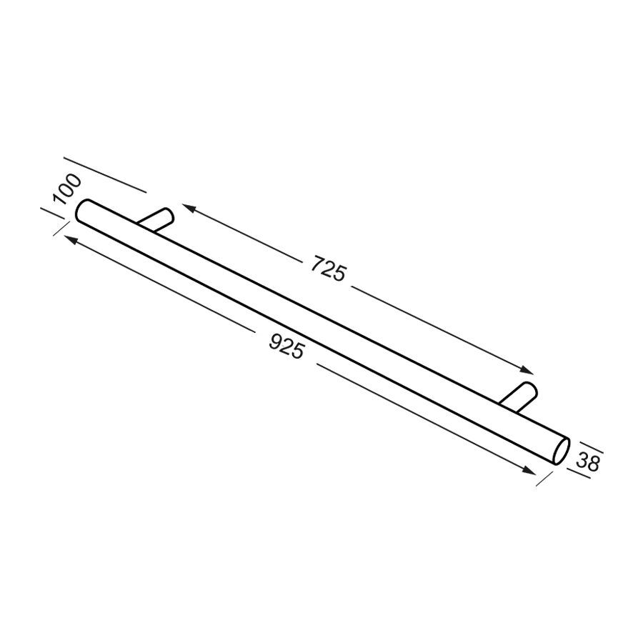 Enya Avalon Pole Towel Warmer 925 - Image 5