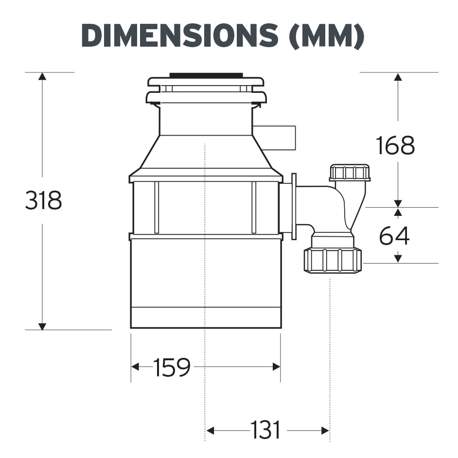 Insinkerator Model 46 Food Waste Disposer - Image 2