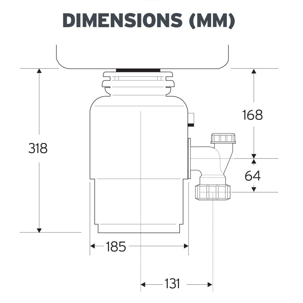Insinkerator Model 66 Food Waste Disposer - Image 2