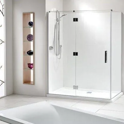 Athena Lifestyle Alcove Acrylic Shower Enclosure