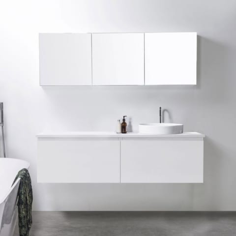 Michel César Tablo 1500 Wall Hung Vanity 2 Drawers (Side-by-side)