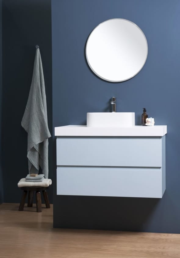 Michel César Tablo 900 Wall Hung Vanity 2 Drawers (Top/Bottom)