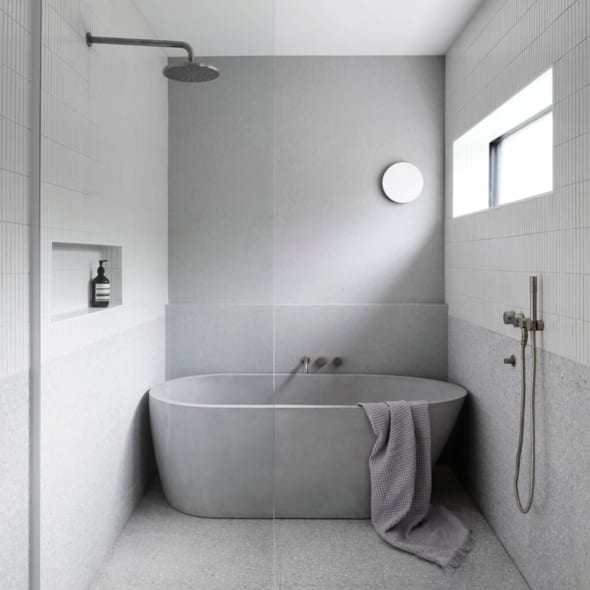 Concrete Nation Oasis Concrete Freestanding Bath