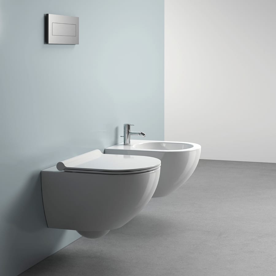 Catalano Sfera 54 Rimless Wall Hung Toilet with Slim Seat