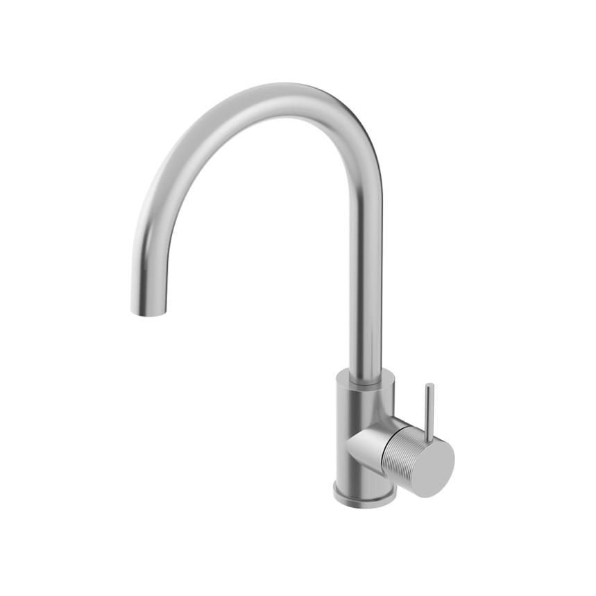 Progetto Oli 316 Kitchen Mixer Round Spout with Linea Handle