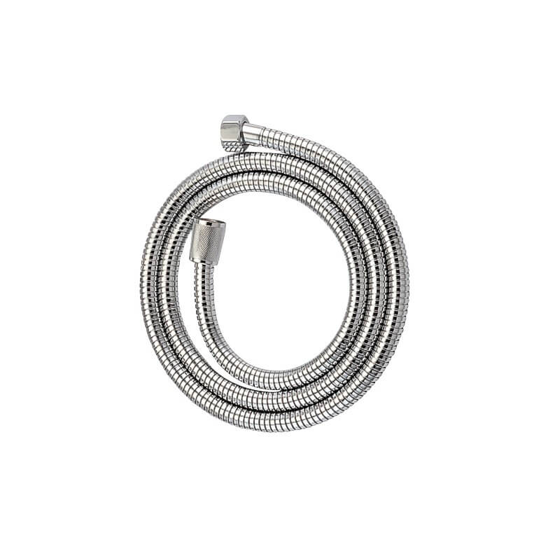 Progetto Metal Slide Shower Hose 150cm Chrome