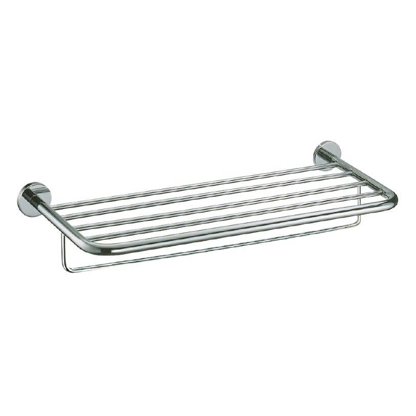 Progetto Tube Towel Rack with Rail 600mm