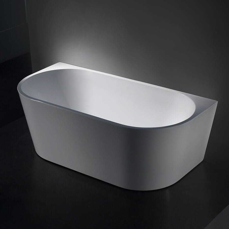 Enya 1500 Freestanding Back To Wall Bath