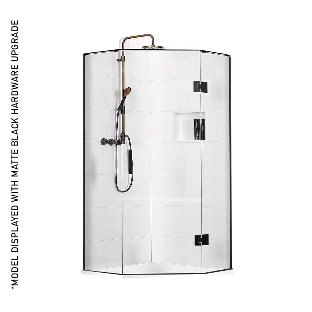 Atlantis Quub Angle Front Shower Enclosure