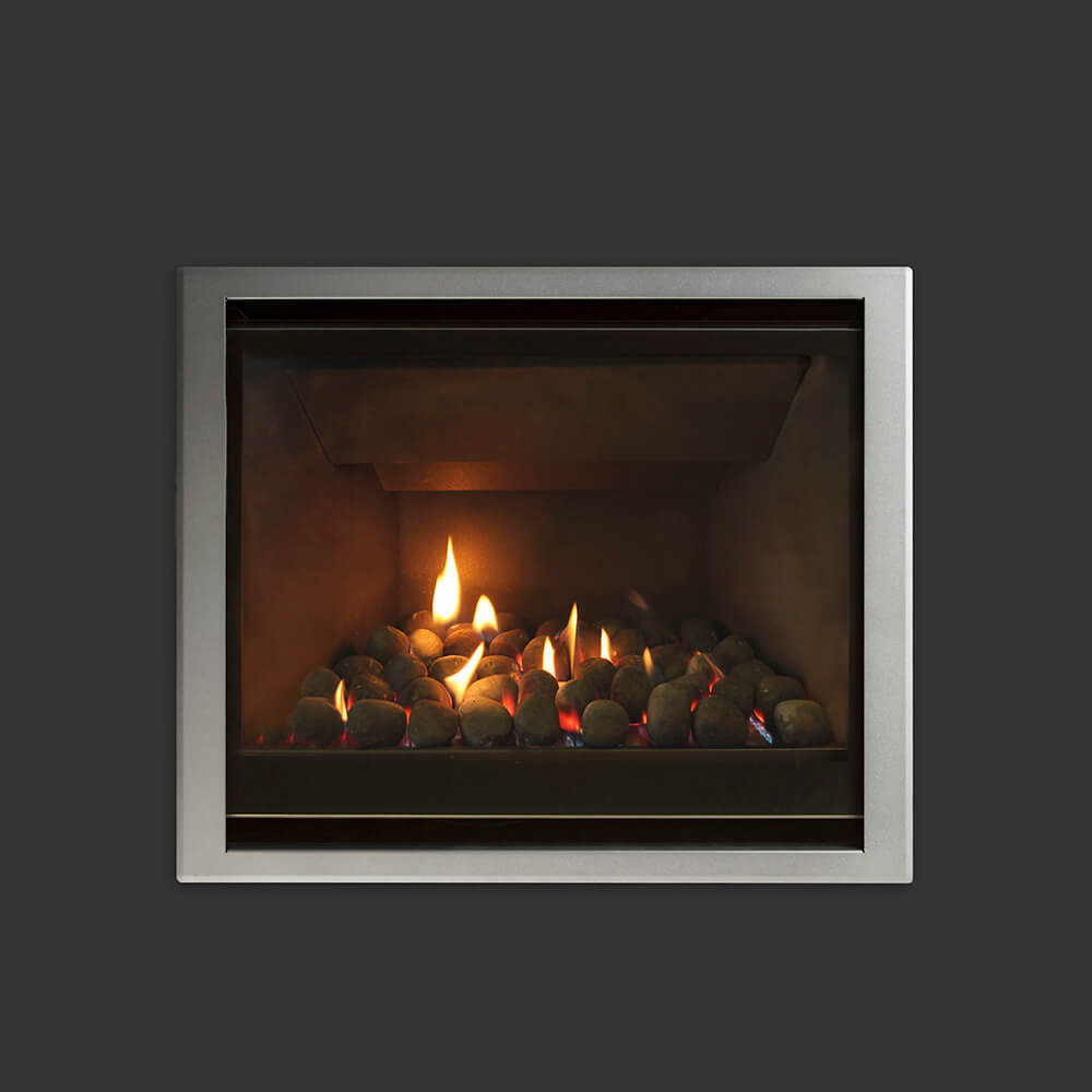 Escea DF700 Indoor Gas Fire Single Sided