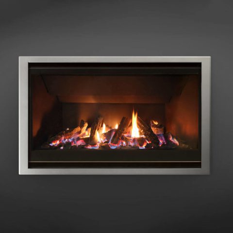 Escea DF960 Indoor Gas Fire Single Sided