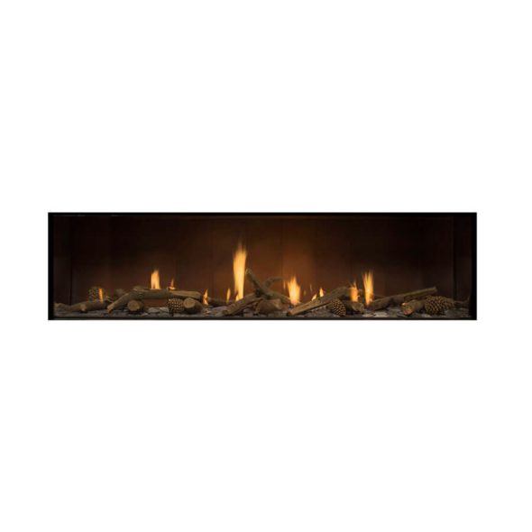 Escea DS1650 Frameless Indoor Gas Fireplace Single Sided