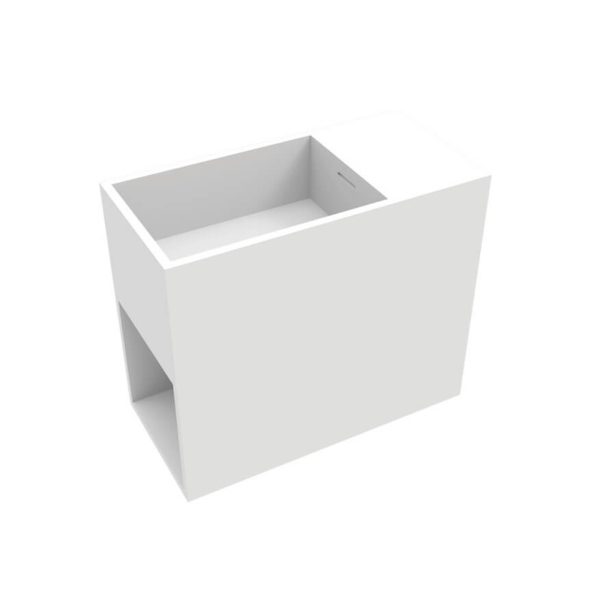 Progetto Axa 450 Mini Wall Basin with Shelf