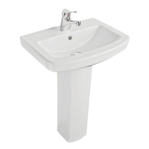 Progetto Evo 55 Round Basin & Pedestal