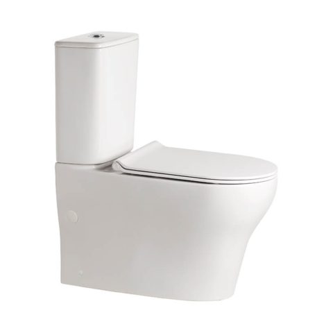 Cygnet Hygiene Rim Bottom Inlet Toilet Suite