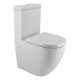 Progetto Zen Rimless Overheight Back-to-wall Toilet Suite - Standard Seat