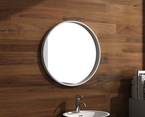 Waterware Round iStone Mirror