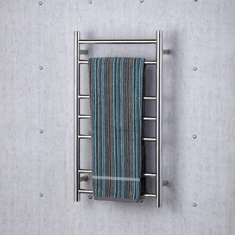 Slim heated sales towel rail