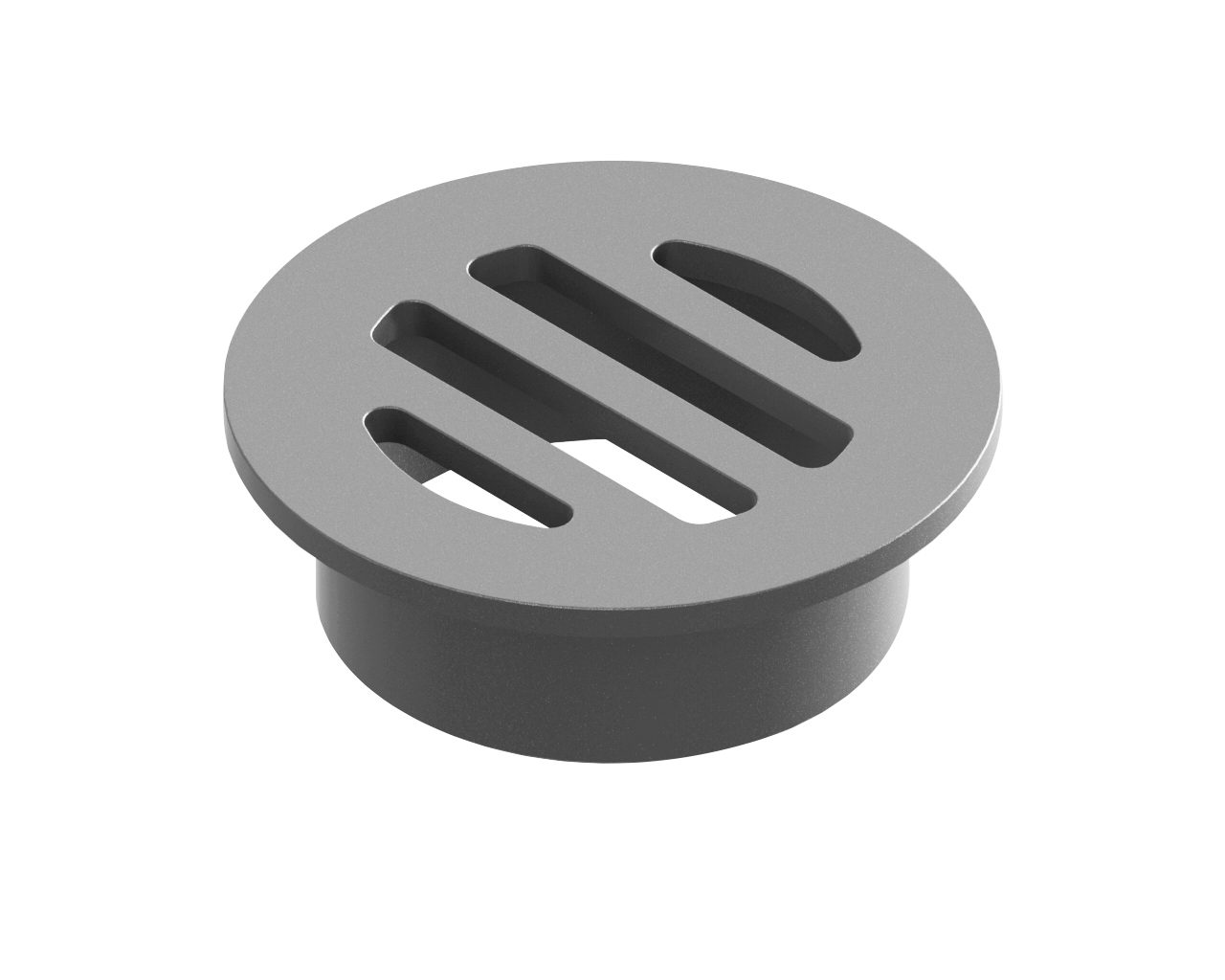 F/W Standard Brass Round 50mm Push in Chrome