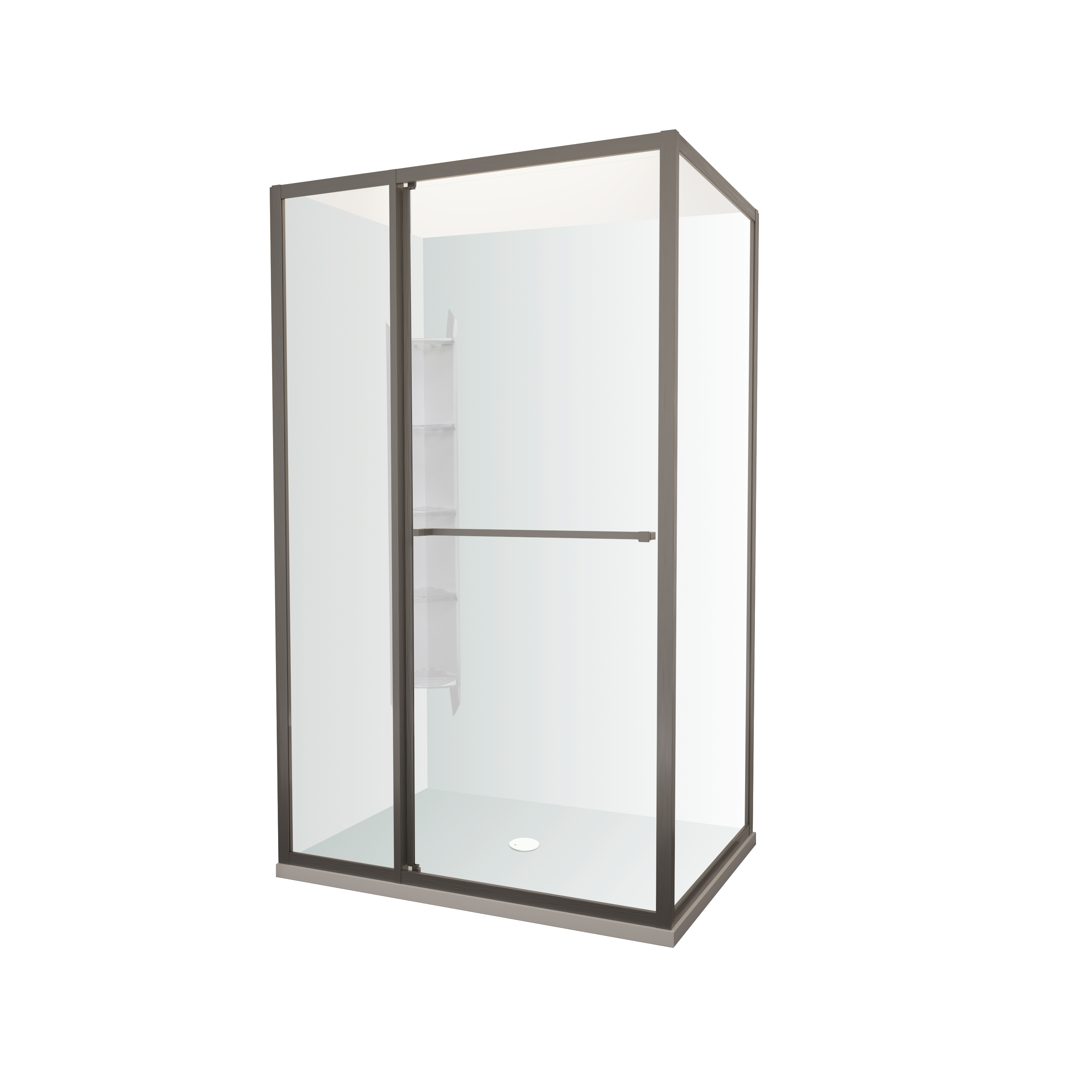 Tivoli InSlide Rectangular Corner Shower, 1200x900mm, Right Hand