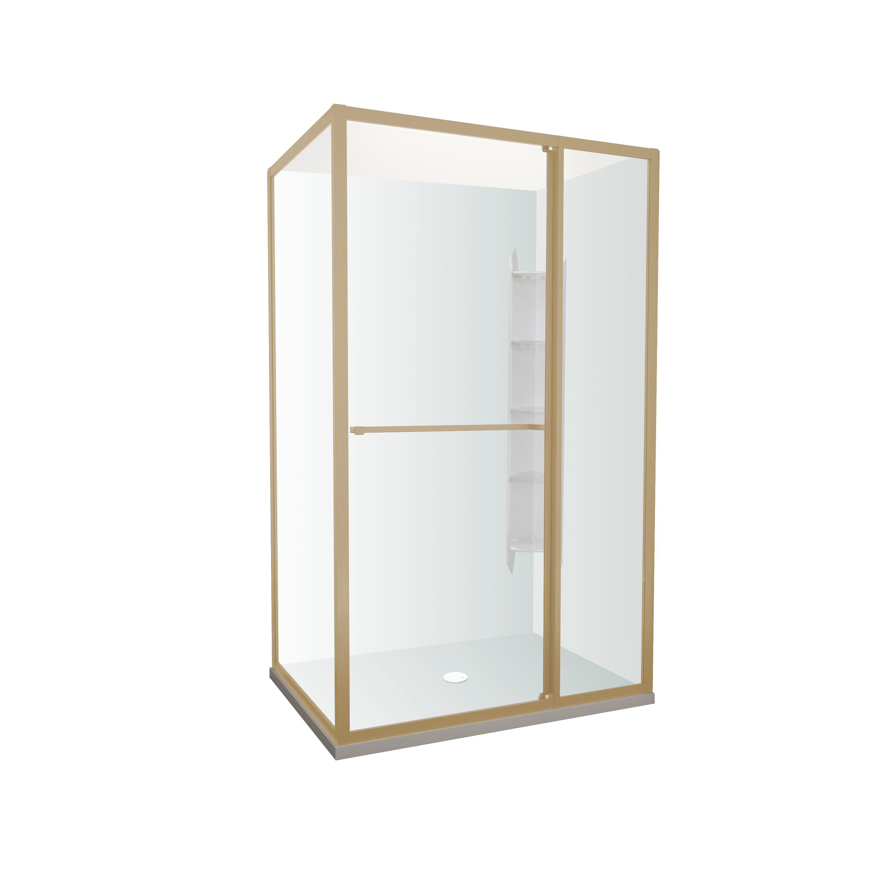 Tivoli InSlide Rectangular Corner Shower, 1200x1000mm, Left Hand - Image 2