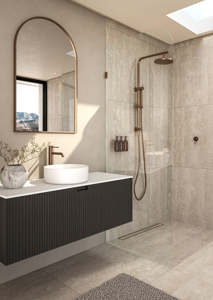 Avalon 1200 Floating Vanity midnight oak