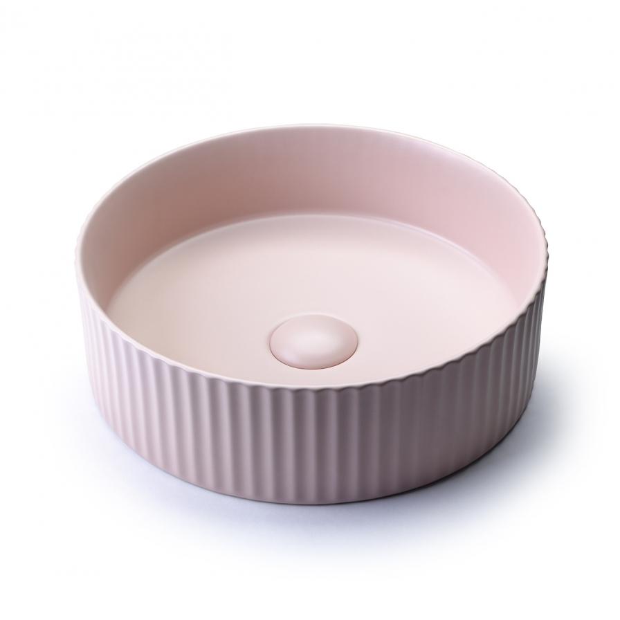 Kolor Radial 360 Vessel Basin R/Beige