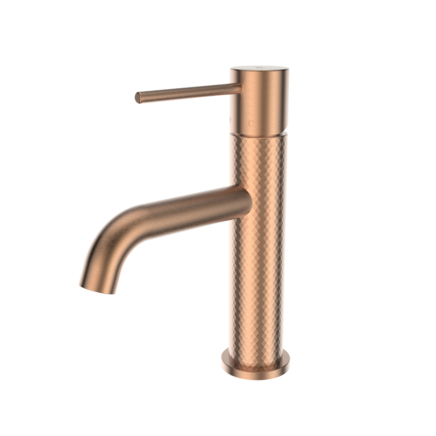 Tesora Basin Mixer Brushed Copper