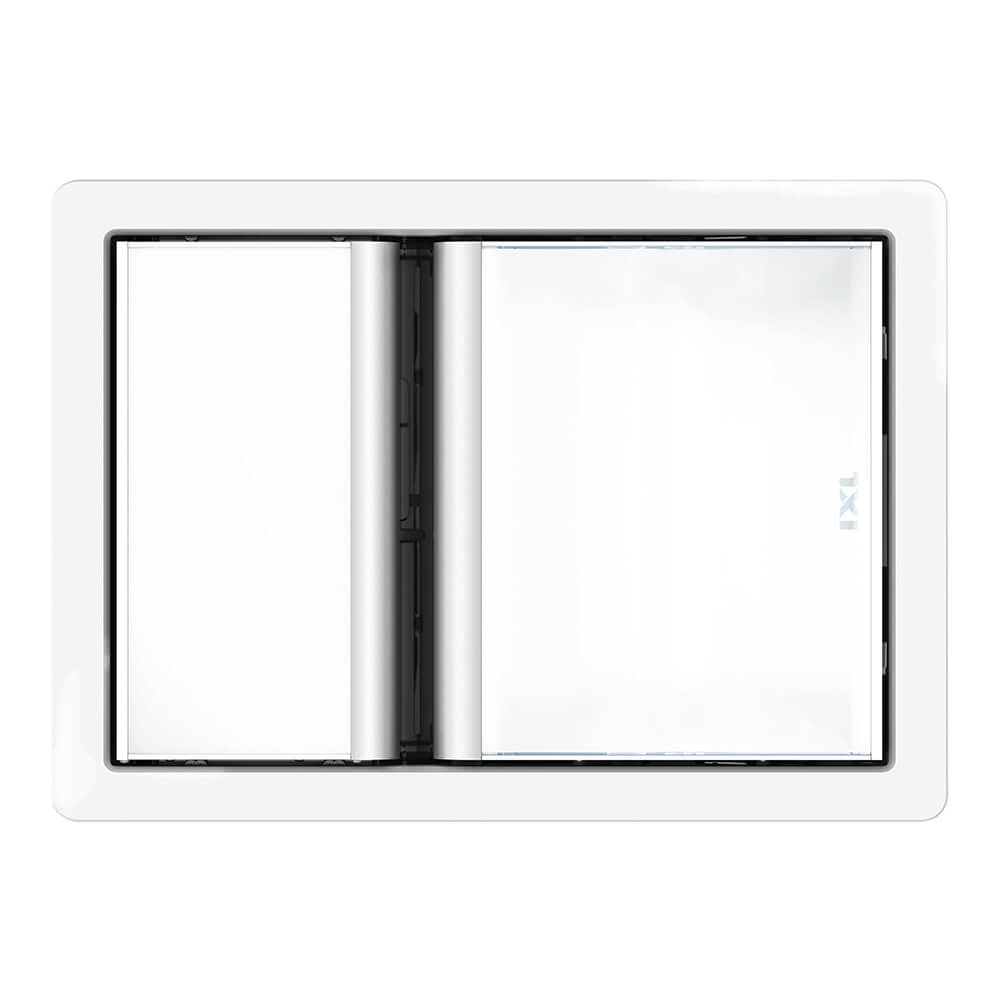 IXL Tastic Luminate Single 3 In 1 Bathroom Heater Exhaust Fan & Light White
