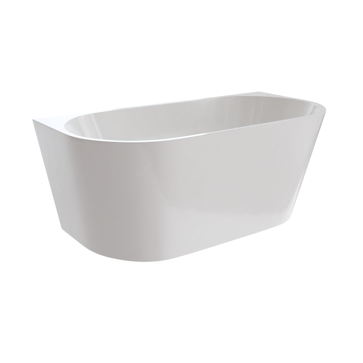 Enya Avalon II Back To Wall Freestanding Bath 1500