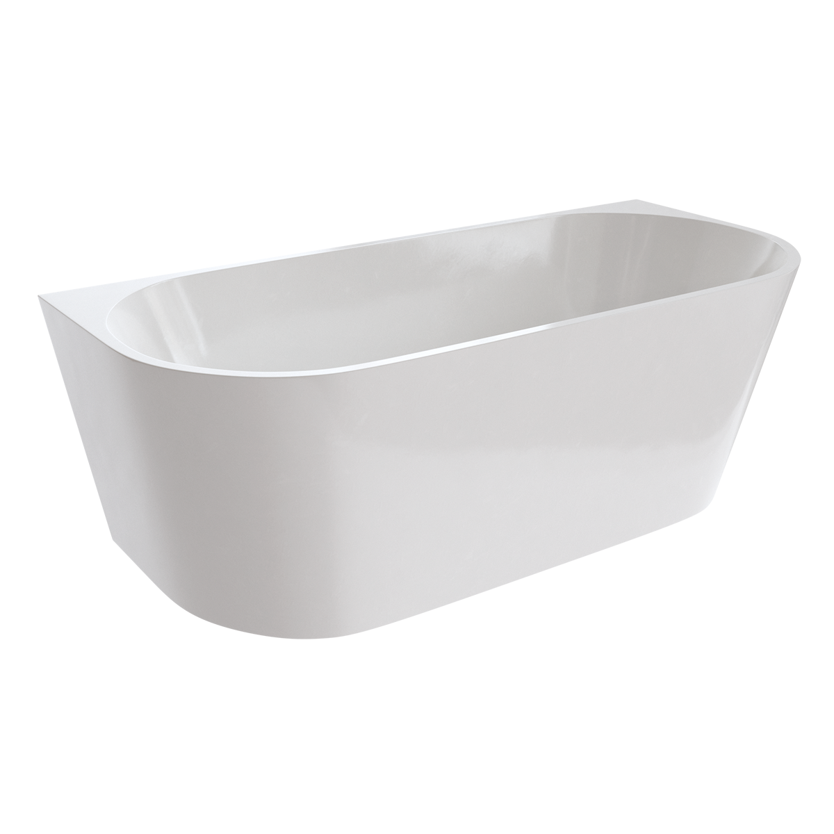 Enya Avalon II Back To Wall Freestanding Bath 1700