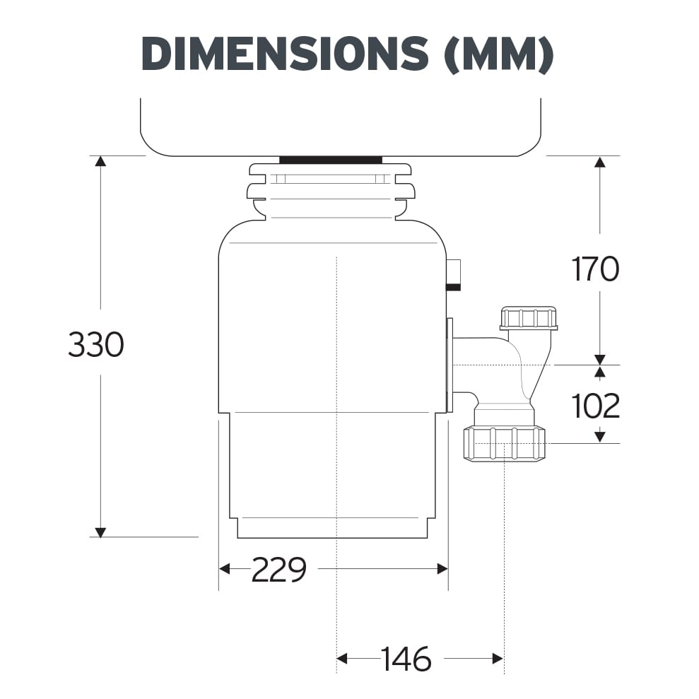 Insinkerator Evolution 200 Food Waste Disposer - Image 2