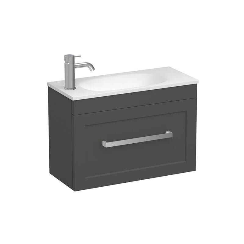 Progetto Hampton Spio Slim 600 1 Door Vanity