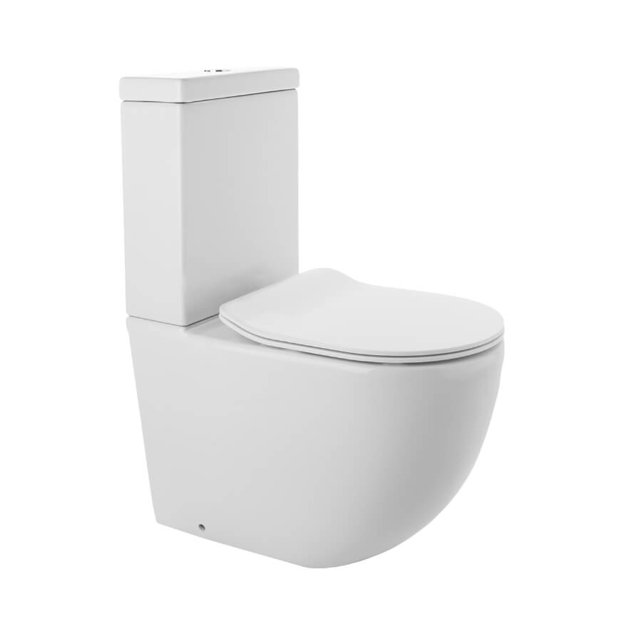 Waterware Luci2 Toilet Suite Gloss White