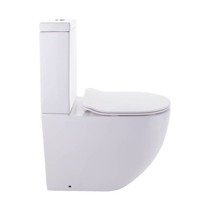 Waterware Luci2 Toilet Suite Gloss White - Image 2