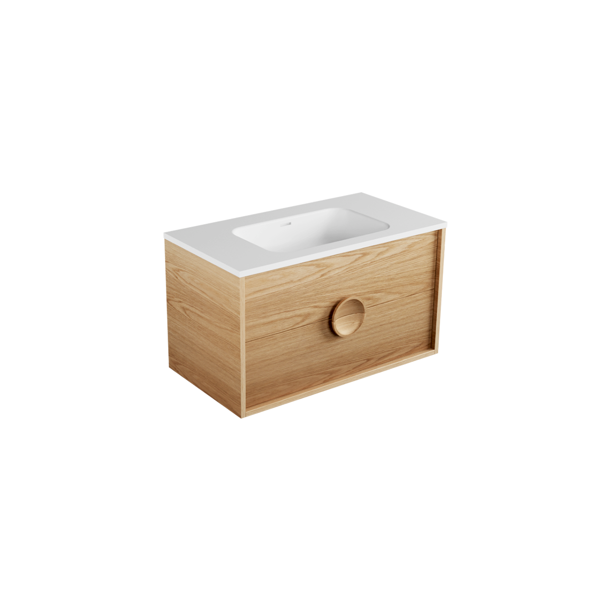 Carlo Arco 900 2 Drw Melamine