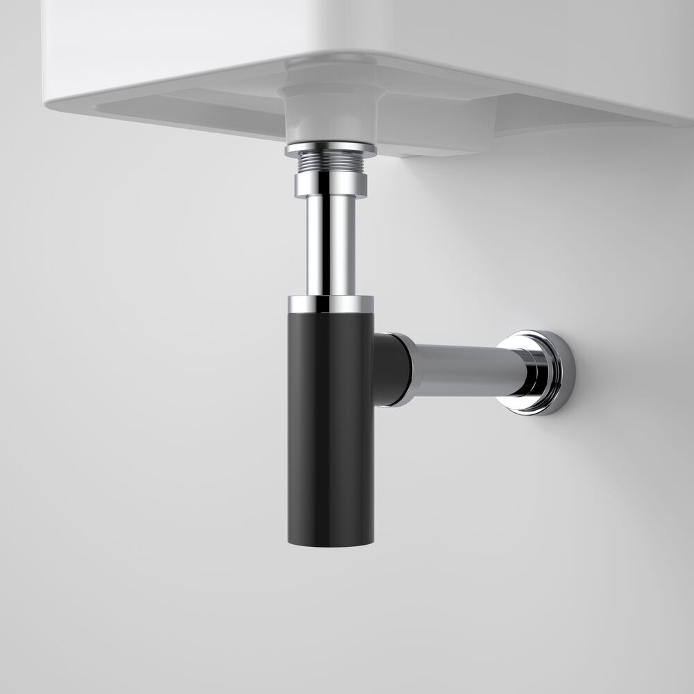 Caroma 40mm Bottle Trap - Black - Image 2