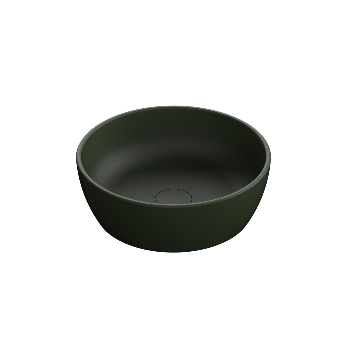 Oasis 370 Rnd Vessel Basin Oasis Green