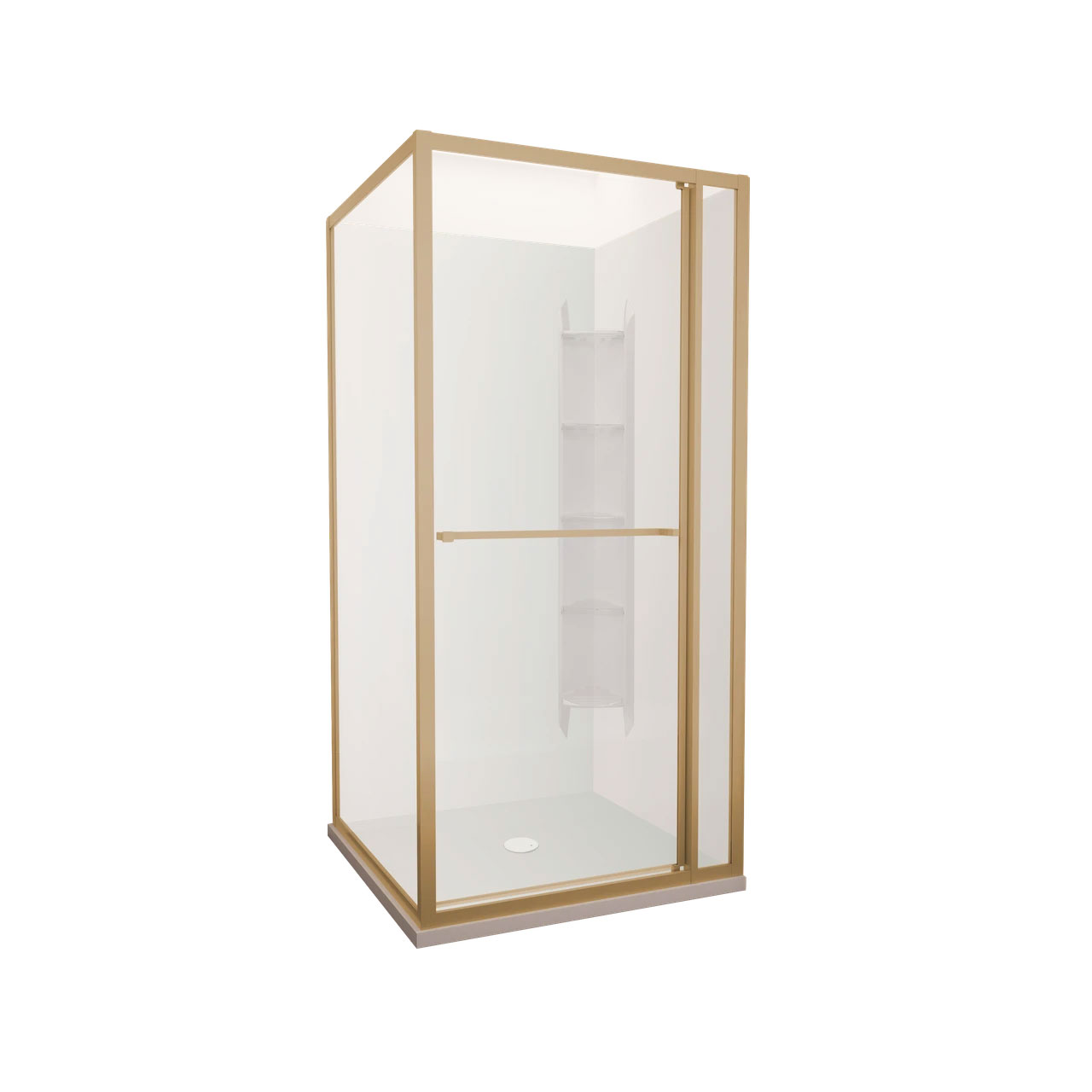 Tivoli InSlide Shower 1x1 2Wall CC BB